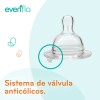 Pack x3 Piezas Biberones Evenflo Cuello Ancho 270ml Niño