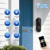 CastNeon Smart 1080P Wireless Video Doorbell with Chime, Two-Way Talk,