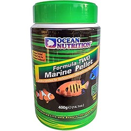 Ocean Nutrition Formula Two Pellets 14-Ounces (400 Grams) Jar - Small Pellet Size