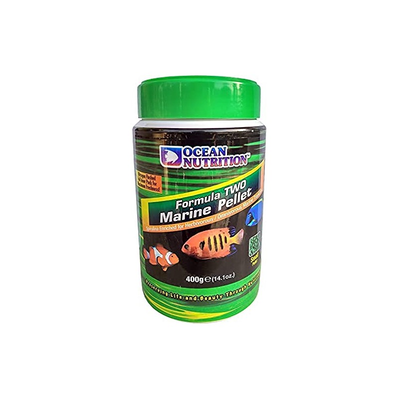Ocean Nutrition Formula Two Pellets 14-Ounces (400 Grams) Jar -
