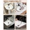 Fransiton 2 Pack Bathroom Sink Stopper, 1.1-1.77 Inch Basin Pop