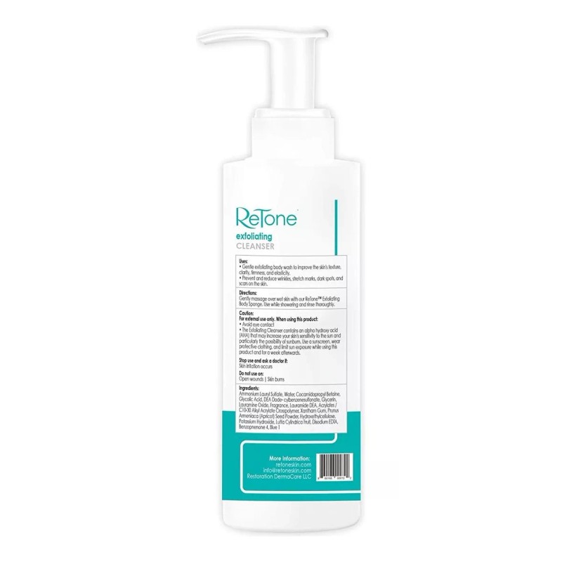 Retone Queratosis Pilaris Limpiador Corporal Exfoliante Wash