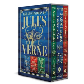 Greatest Works of Jules Verne: 20,000 Leagues Under the Sea, Journey to the Centre of the Earth, Around the World in Eighty Days (Deluxe Hardbound Edition | Boxed Set)