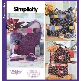 Simplicity Pattern 5606/Fat Quarter Club Bags & Accessories by Simplicity