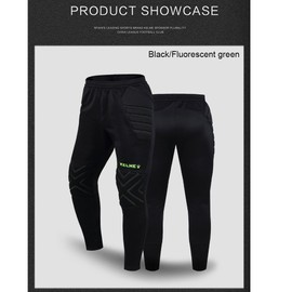 KELME Soccer Goalie Pants, Padded Goalkeeper Pants, Youth Paintball Pants