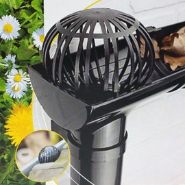 Set of 2 Leaves Siebe Siebe Gutter Guard Strainer Drain Down Pipe Leaf Guard