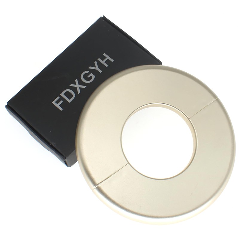 FDXGYH 2 Pcs 1.0 Inch ABS Wall Split Flange Self-Adhesive