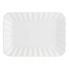 la Porcellana "Ducale Rectangular Pastry Tray Gift Box, White, 20