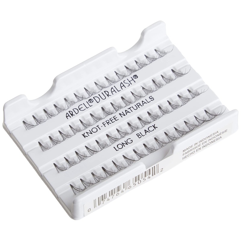 Ardell False Lashes Duralash Individual Naturals, Knot-Free Long Black