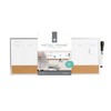 U Brands Magnetic Dry Erase Weekly Calendar White Board With