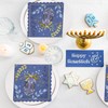 WRAPAHOLIC 50Pcs Hanukkah Paper Napkins - 3 Ply Disposable Hanukkah