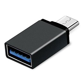 PENCILUPNOSE© USB 3.1 TYPE C OTG Adapter Male to USB 3.0 A Female Converter Adapter Data transfer (BLACK)
