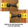 IVY Classic 27003 Carbon-Steel Lock Installation Kit with Guide Template