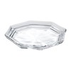 Mizusaki Glass MKG-218013 Tiered Octagonal Plate, Approx. 5.1 inches (13