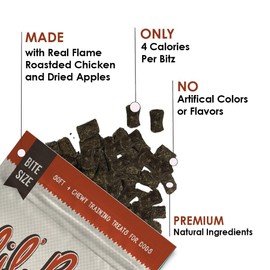 Lil' Bitz Training Treats for Dogs and Cats (1 Pack, All Dog Sizes - Hickory Smoked Beef)