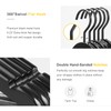 TOPIA HANGER Premium Wooden Hangers, Luxury Boutique Wood Hangers with