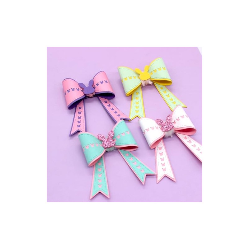 KSCRAFT Easter Bunny Bow Metal Cutting Dies Stencils for DIY