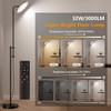 SUNMORY 32W/3000LM Floor Lamps, Super Bright LED Standing Lamp with