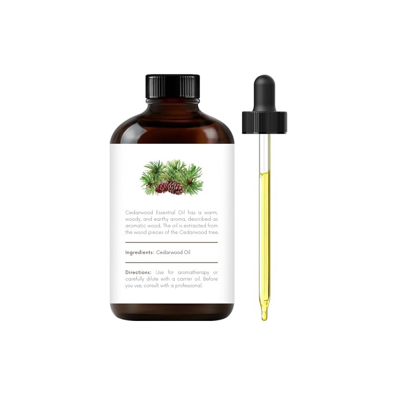 Handcraft Blends Cedarwood Essential Oil - Huge 118 ml -