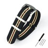 WOUKUP Premium Weave Nylon Watch Band 20mm 22mm Replacement Military