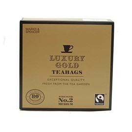 Marks & Spencer Luxury Gold Teabags 80 Bags (From the UK) by Marks & Spencer