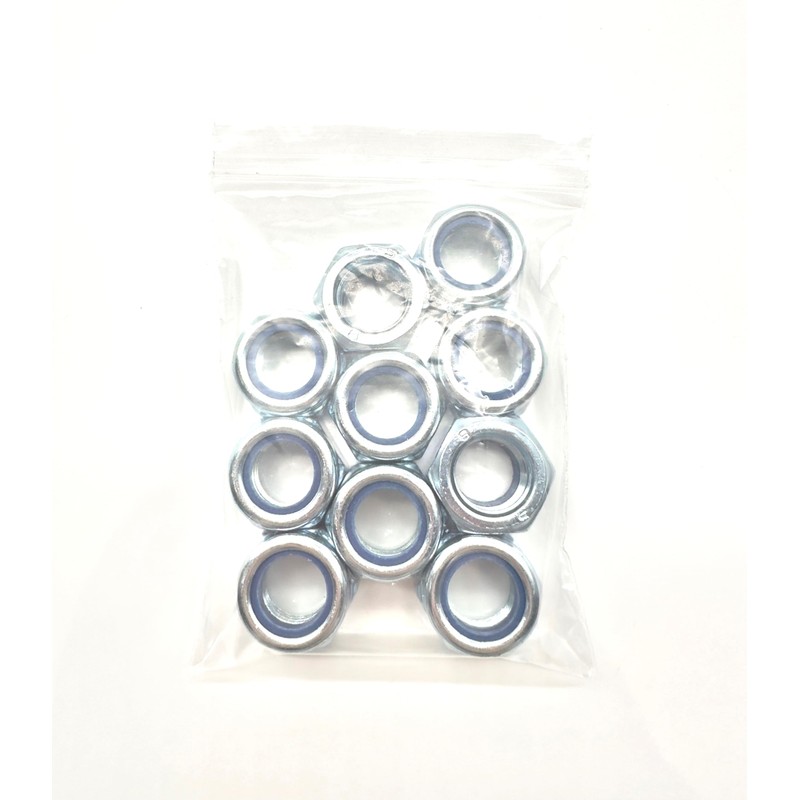 Jones DIY 10 Pack of M16 Nyloc Nuts - Self