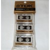 TDK D-MC60U3 Audio Microcassettes With Case - 60 MIN, 3