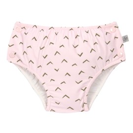Lässig Swimming Nappy with Press Studs Jags Light Pink 74/80