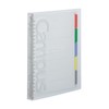 Kokuyo Campus Slim Binder Notebook, A5, 20 Holes, transparent