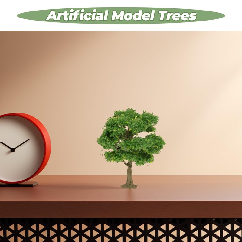 STOBAZA Miniature Trees Artificial Model Trees Sand Table Fake Tree