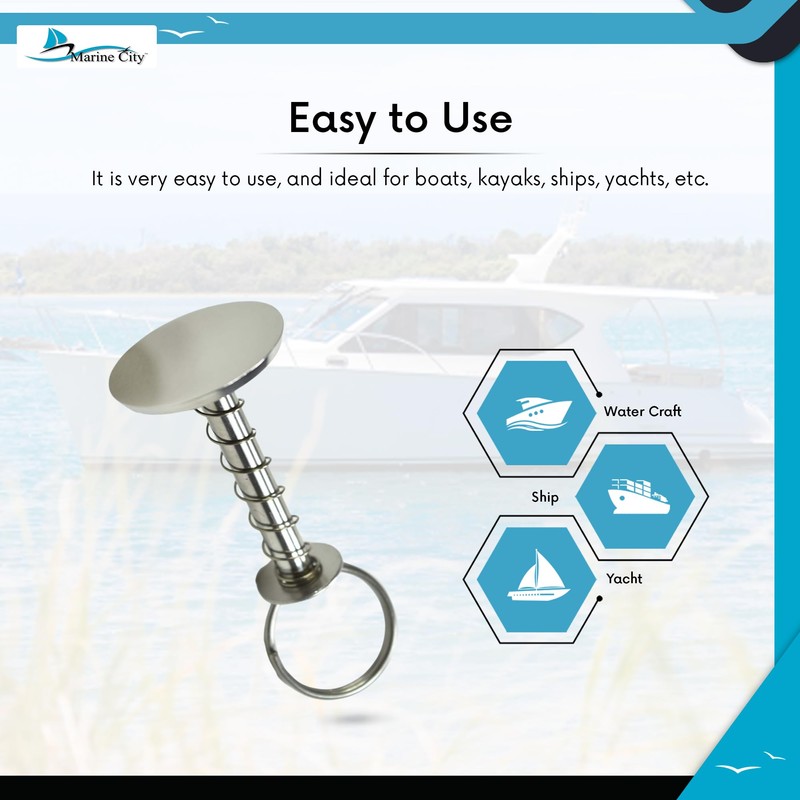 Marine City 304 Grade Stainless Steel Corrosion Resistant Hatch Cover