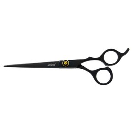 Kit Tijeras Profesionales Aashta Para Estilista/Barber/Peluquero 7" (NEGRO)