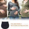 SATINIOR - Extensor de pantalones de maternidad ajustable para embarazo,