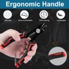 vsshe Wire Stripper and Cutting Pliers, 3-in-1 Wire Stripping Tool