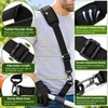 Adjustable Trimmer Shoulder Strap for Yard Work – Padded Support