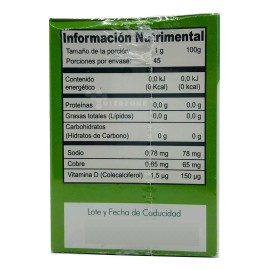 Clorofila En Polvo 45 Sobres Prosa 