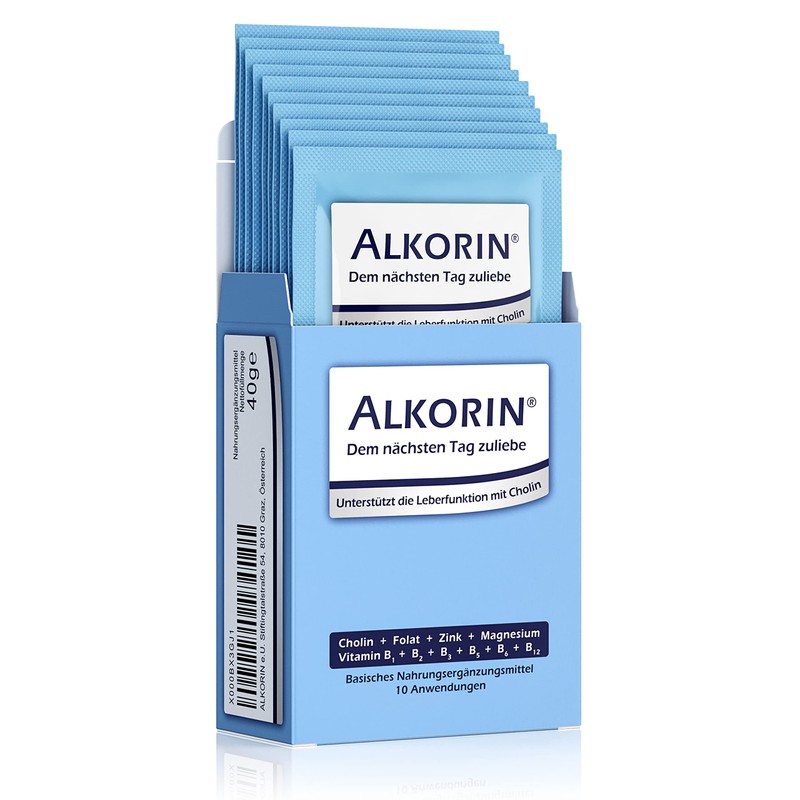 Alkorin® For A Better Next Day Supports Liver Function with