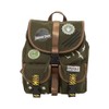 Hot Topic Jurassic Park Patches Slouch Mini Backpack BLACK NONE