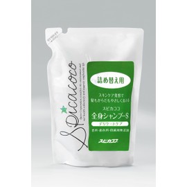 Spikakoko Full Body Shampoo S, Refill, 16.9 fl oz (500 ml)