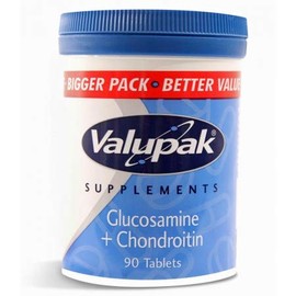 Valupak Glucosamine & Chondroitin Tablets 90/Pk