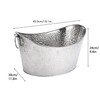 Stainless Steel Beverage Tubs Large Ice Bucket Drink Buckets for Parties