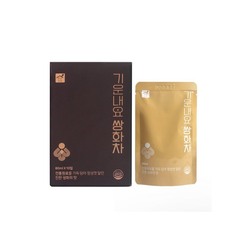 기운내요 쌍화차(80mlx10개입) Cheer Up Ssanghwa Tea (80ml x 10 packs)