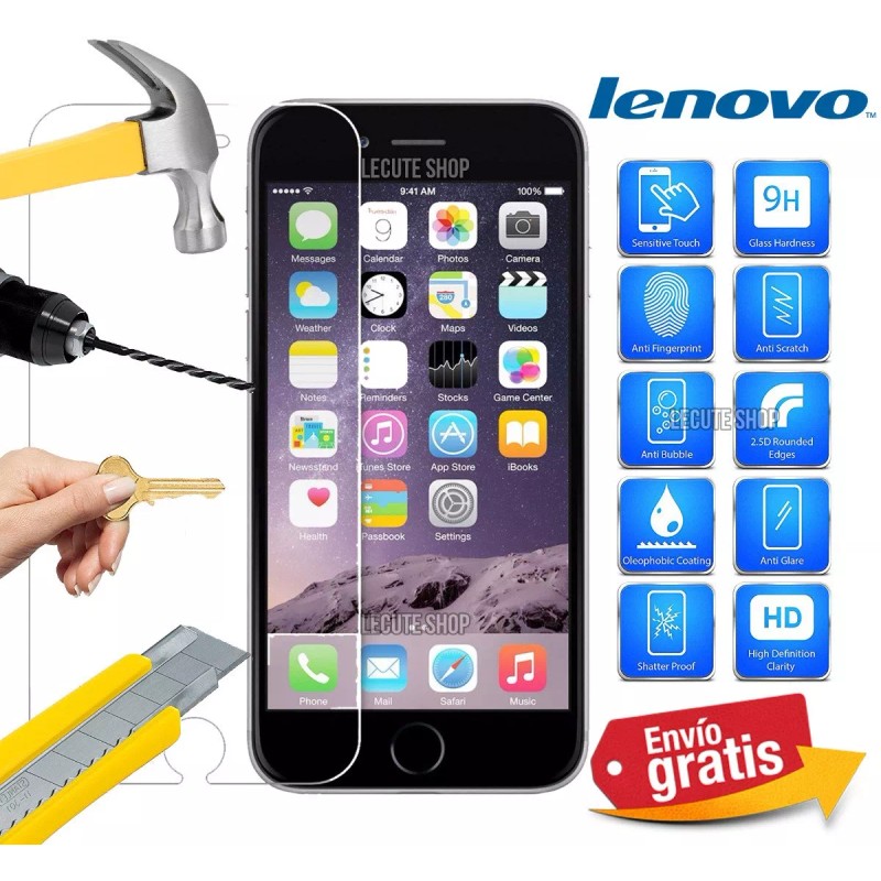 Tempered Glass Mica Cristal Templado Lenovo Vibe B Gorilla Glass