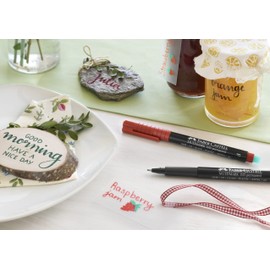 FABER-CASTELL Permanentmarker MULTIMARK 1513 schwarz F - 10er Pack