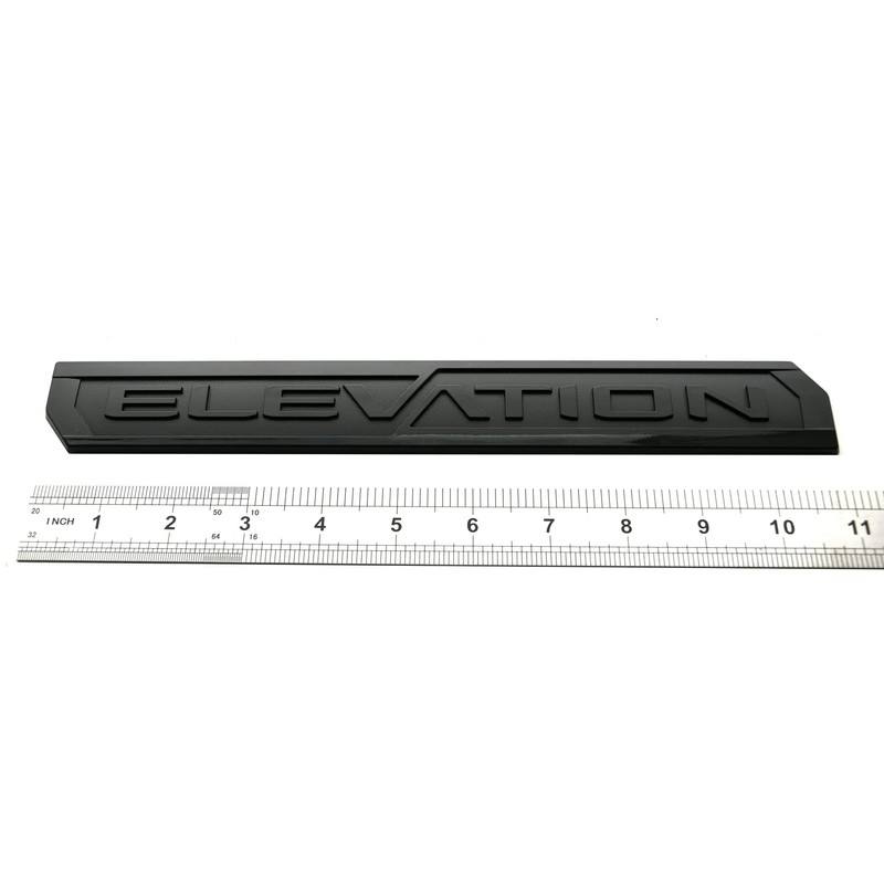 Zcardon 3pcs 2019-2021 Elevation Emblems Door Tailgate Badge Replacement for