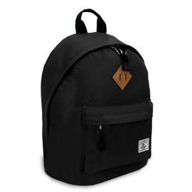 Everest Vintage Backpack, Black, One Size