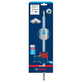 Bosch 1 x Expert SDS Clean plus-8X hammer drill bit set for chemical anchoring (diameter 12.0 mm, professional hammer drill)