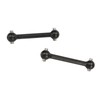 2Pcs RC Car Rear Drive Shaft Metal Rear Dog Bone