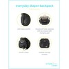 Simple Joys by Carter's Everyday Diaper Backpack, Black, One Size