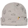 loud + proud Unisex Kids Beanie Hat, silver